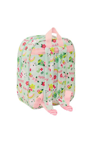 Hello Kitty School Bag Hello Kitty Green Pink 22 x 27 x 10 cm 3D