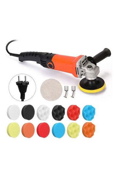 Generic Adjustable Speed Car Electric Polisher Machine Kit - 1200W