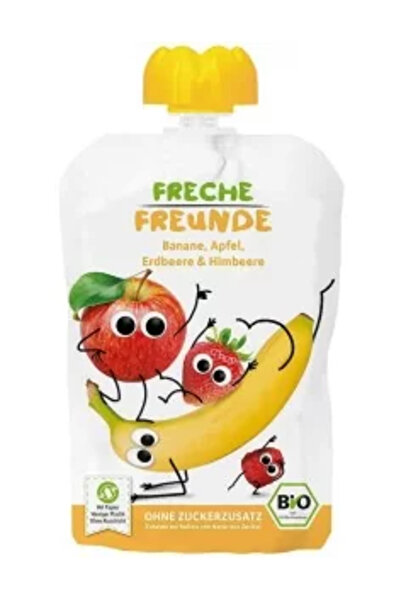 JollyMag Pyré z jablka, borůvek a černé mrkve BIO 100G