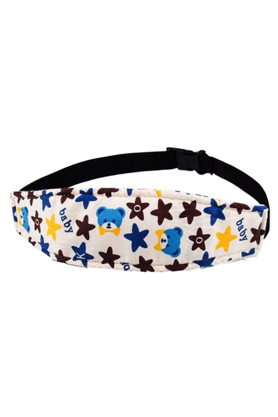 PIKKABOO - دعامة رأس مقعد السيارة الآمنة للقيلولة - بيج ستارز