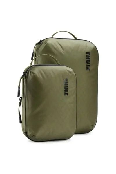 Thule Storage Bags Compression Packing Cube Small + Medium, Khaki