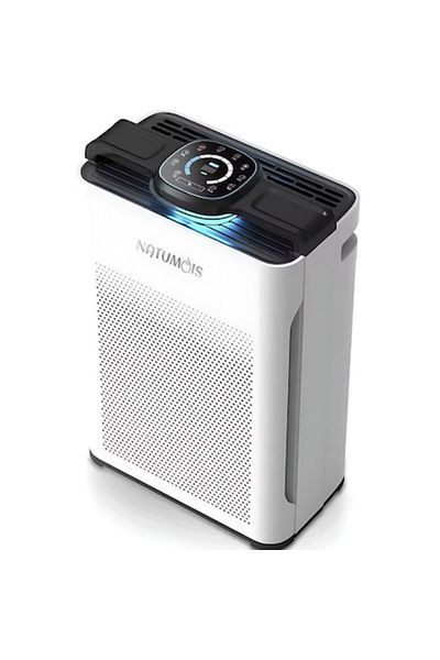 OmniDC Professional Air Purifier Natumois, 7-Stage Filtration, UV, True HEPA H11 Filter, Anti-Allergen, 5-I