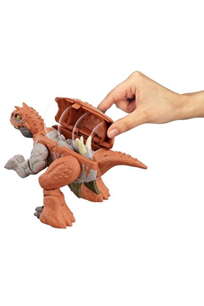 JURASSIC WORLD Figurine 2 in 1 Jurassic World Fierce Changers - Double Danger, Carnotaurus and Stegosaurus