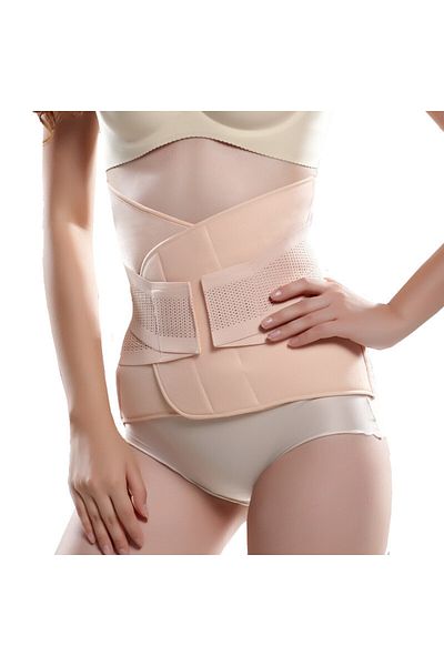 Generic Waist Trimmer - Breathable Postpartum Recovery Pregnancy Support Belt, Belly Belt Xl