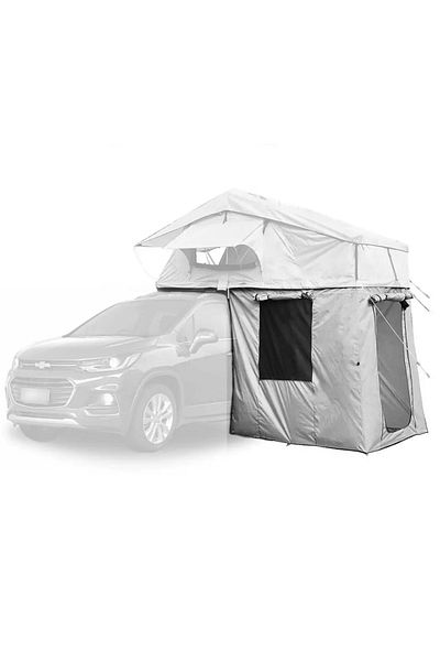 Aleo Car Tent Attachment, Aleo, Duo Comfort, Grey