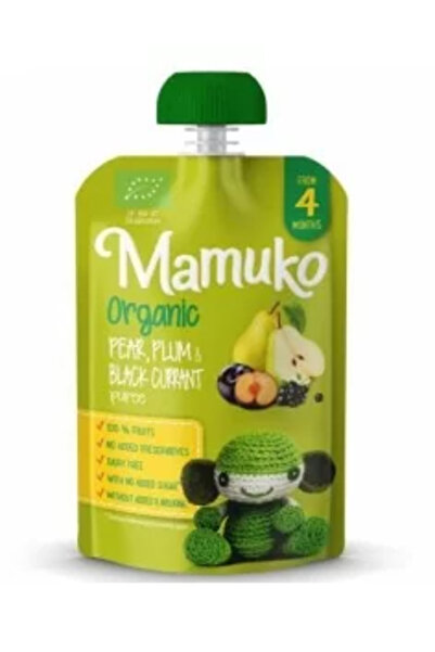 Mamuko Piure de morcovi, dovleac și cartofi, Bio, 190g,