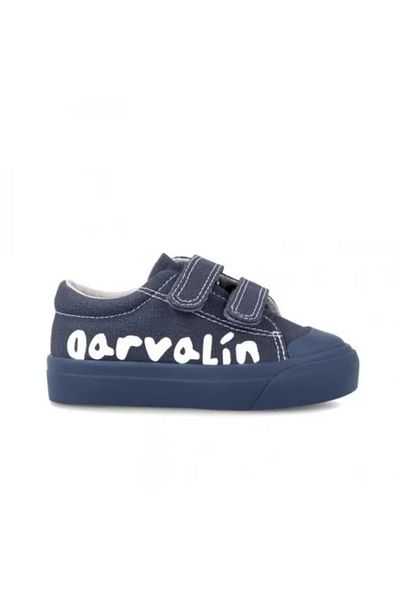 Garvalin Children's Canvas Sneakers Garvalin, Navy Blue (Size: 23)