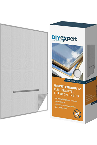 OEM Perdea reglabilă cu plasă densă împotriva insectelor, fără găurire, 140x170 cm Albă