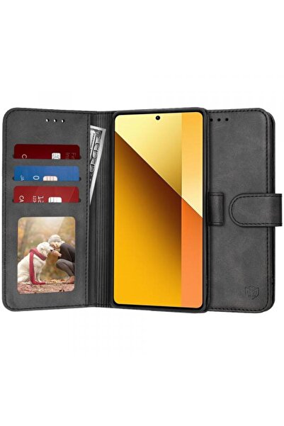 Techsuit Husa pentru Xiaomi Redmi Note 13 5G, Techsuit, Diary Book, Neagra