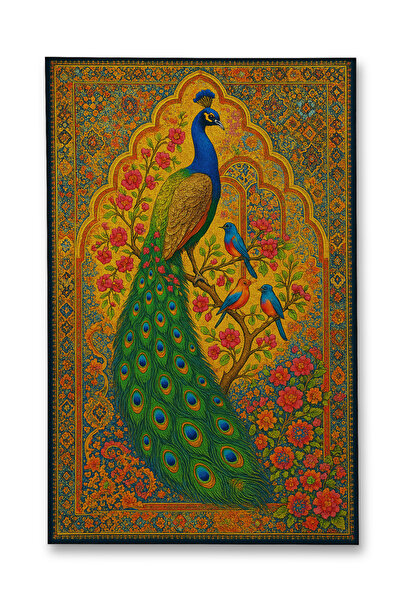 Rugs Modern Halı سجادة ديكورية حديثة بنمط الطاووس من موسو، قاعدة منسوجة، مودي...