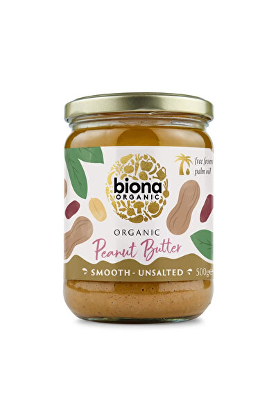 biona Smooth peanut butter without salt 500 g