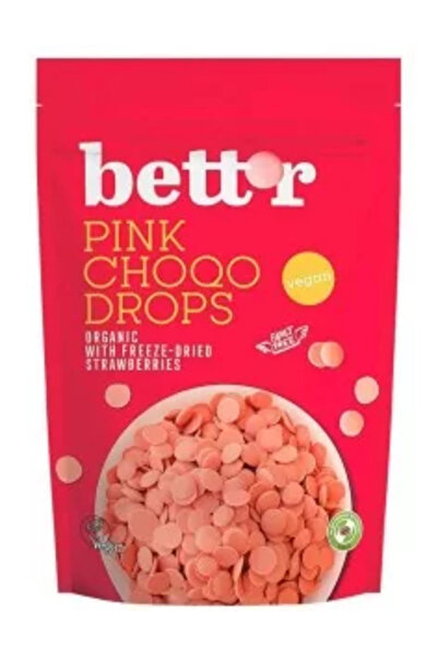 BETTR Picături de ciocolată cu eritritol bio 200 g