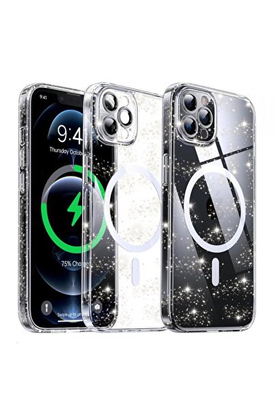 Techsuit Carcasă MagSafe pentru Apple iPhone 12 Pro Max, Techsuit, SparkleSki...