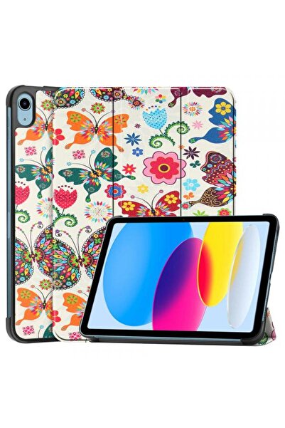 Techsuit Husa pentru Apple iPad (2025) / (2022) FoldPro Butterfly (Multicolor)
