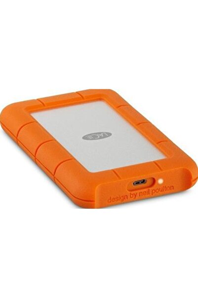 Lacie HDD extern robust, 2,5 inch, 2TB, USB 3.1, rezistent la șocuri (portoca...