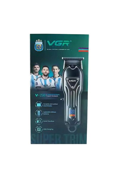 VGR V-298 Professional Hair Trimmer for Men (black)