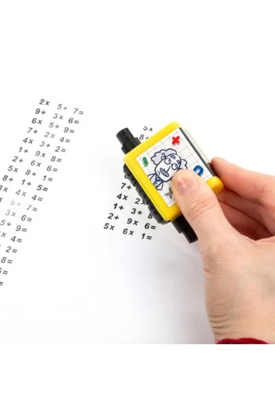Kidea Stamp for learning mathematics, Kidea, Plastic, operation order, 120 x 150 mm