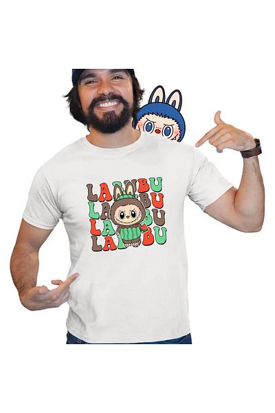 OEM Men's T-shirt Labubu Watermelon