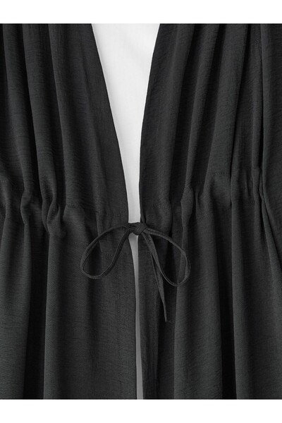 Modamorfo Tunnel Lace-Up Ayrobin Kimono Suit -Black