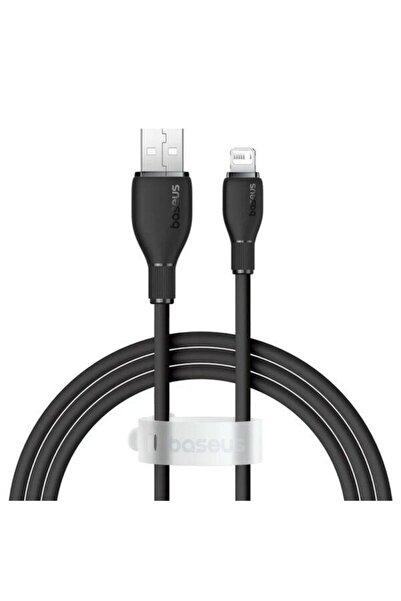 Baseus Pudding Fast Charging USB to Lightning Cable 2.4A 1.2m Black