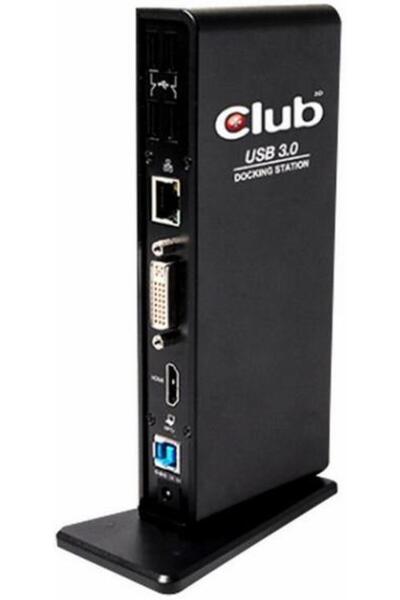 Club 3D Stație de andocare Club 3D SenseVision, CSV-3242HD, USB 3.0, HDMI, Af...