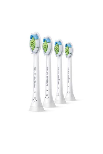Philips Sonicare Optimal White Replacement Brush Heads HX6064/87, 4 Pieces (White)
