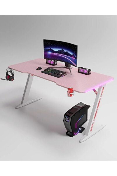 Fun Moment 120x60cm gaming computer table with RGB lighting