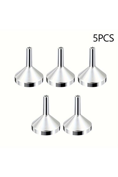 Choice3 قمع زجاجة عطر معدنية فضية قابلة لإعادة التعبئة، 1/3/5 قطع، زجاجة عطر ...