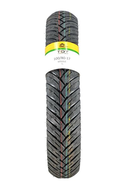 TDT TYRES 100/80-17 PULSAR NS200 /RS200 ÖN LASTİĞİ MİSSİLE TL(DUBLEKS-TUBELESS)