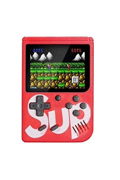 FOXMAG24 Portable Game Console 400n1, LCD Display, 3.0", 6 years +, Red