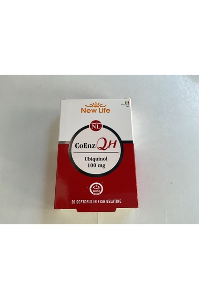 New Life CoEnzQH ubiquinol 100 mg 30 Kapsül