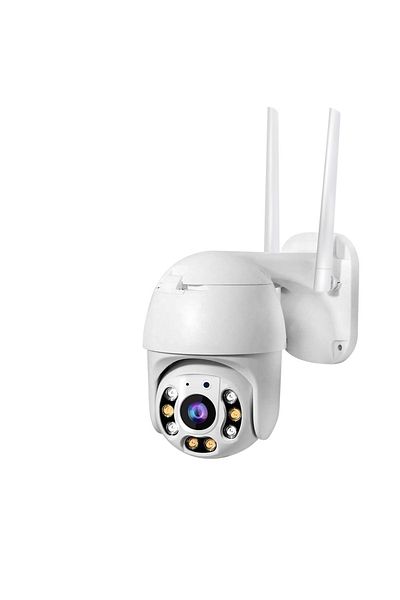 FOXMAG24 1080P WiFi surveillance camera, 2MP, color night vision, 2-way audio, waterproof