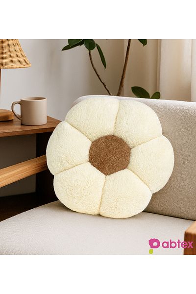 happyteks Pabtex Papatya Decorative Plush and Throw Pillow Cushion