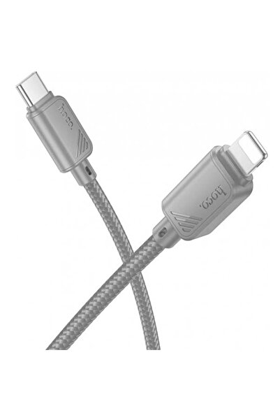 Hoco USB-C to Lightning Charging and Data Cable X113, 27W, 1m, Gray