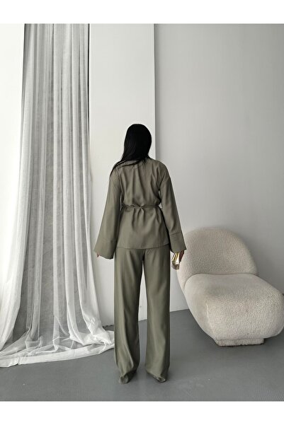 MYGİYİMİSTANBUL Modal Double Suit with Piping