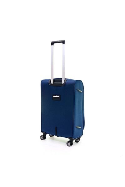 Ella Icon Petra Trolley Navy Blue Textile 69x41x28 cm