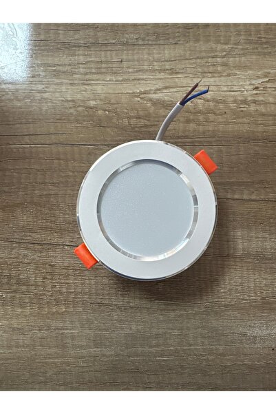 SORTİ 7watt 3 renk beyaza krom spot lamba 5 kutu 10 ad