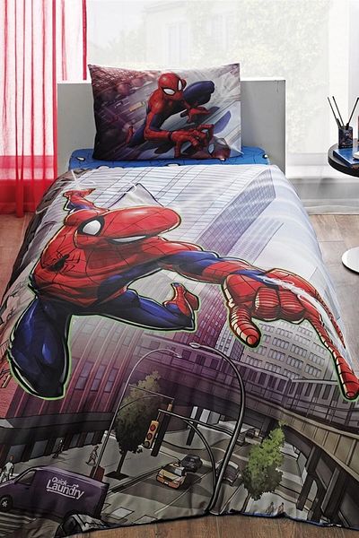 TAAC Single Duvet Cover Set - Spiderman Action
