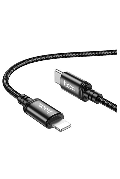 Hoco USB-C to Lightning Charging and Data Cable - X89, 20W, 1m, Black