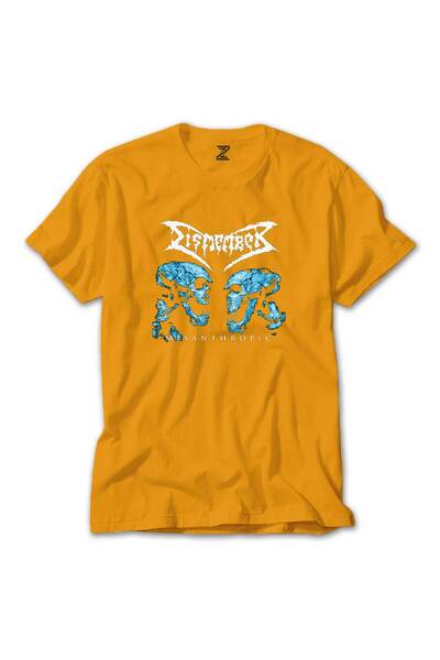 CrowsGate Κίτρινο μπλουζάκι Dismember Misanthropic