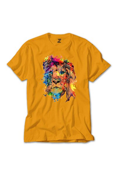 Megstill Μπλουζάκι Λιοντάρι Ουράνιο Τόξο Κόκκινο