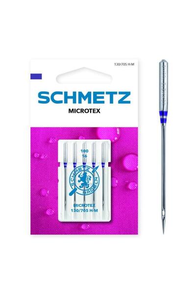 SCHMETZ Set 5 ace de cusut Microtex finețe 100 130/705 H-M VES