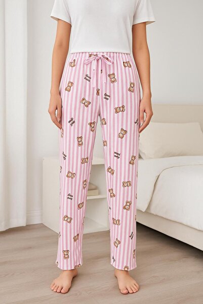 STELLAPİNK Kadın Pijama Tek Alt