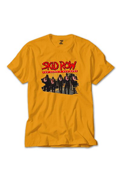 CrowsGate Skid Row The Gang Yellow T-Shirt