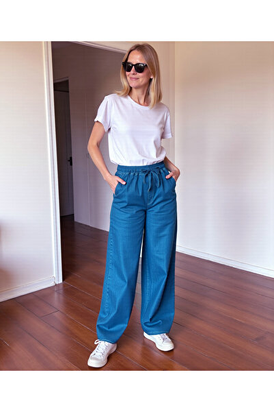 ENZİM JEANS Blugi confort cu talie elastică