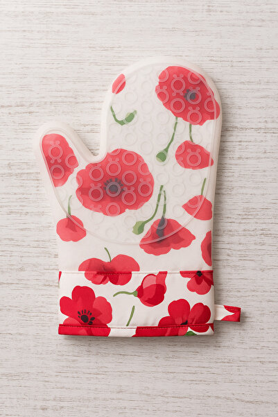 DUFF CLEAN 1Pc High Heat Resistant Fireproof Silicone Gloves 35.5 cm Oven Gloves