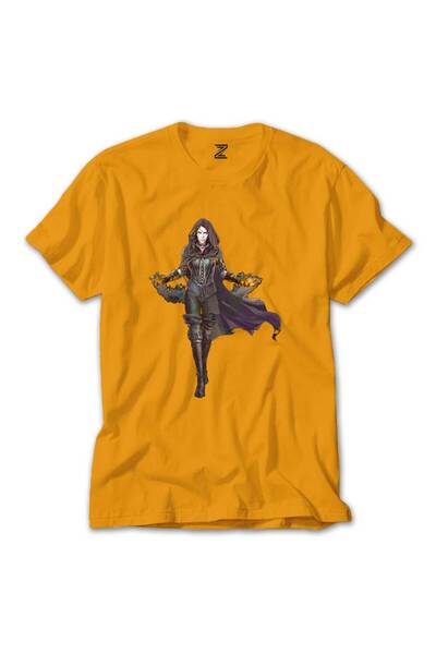 Megstill The Witcher Yennefer Red T-Shirt