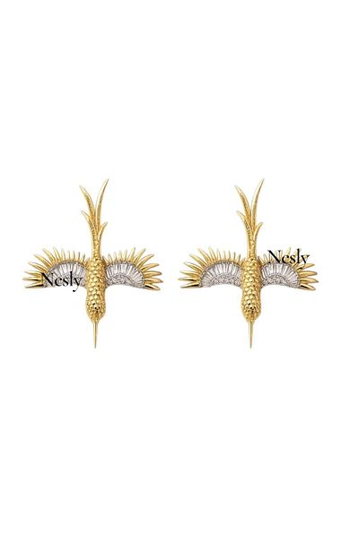 neslyaccessories New Season Phoenix Bird Earrings