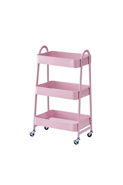 Heinner Storage cart with 3 shelves HR-3CART-PNK - Pink
