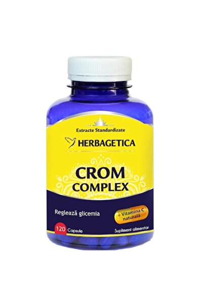 herbagetica Crom Complex Herbagetica, 120 capsule